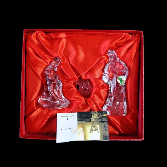 Waterford Crystal Three Piece The Nativity Collection Open Box - Picture 6 of 13